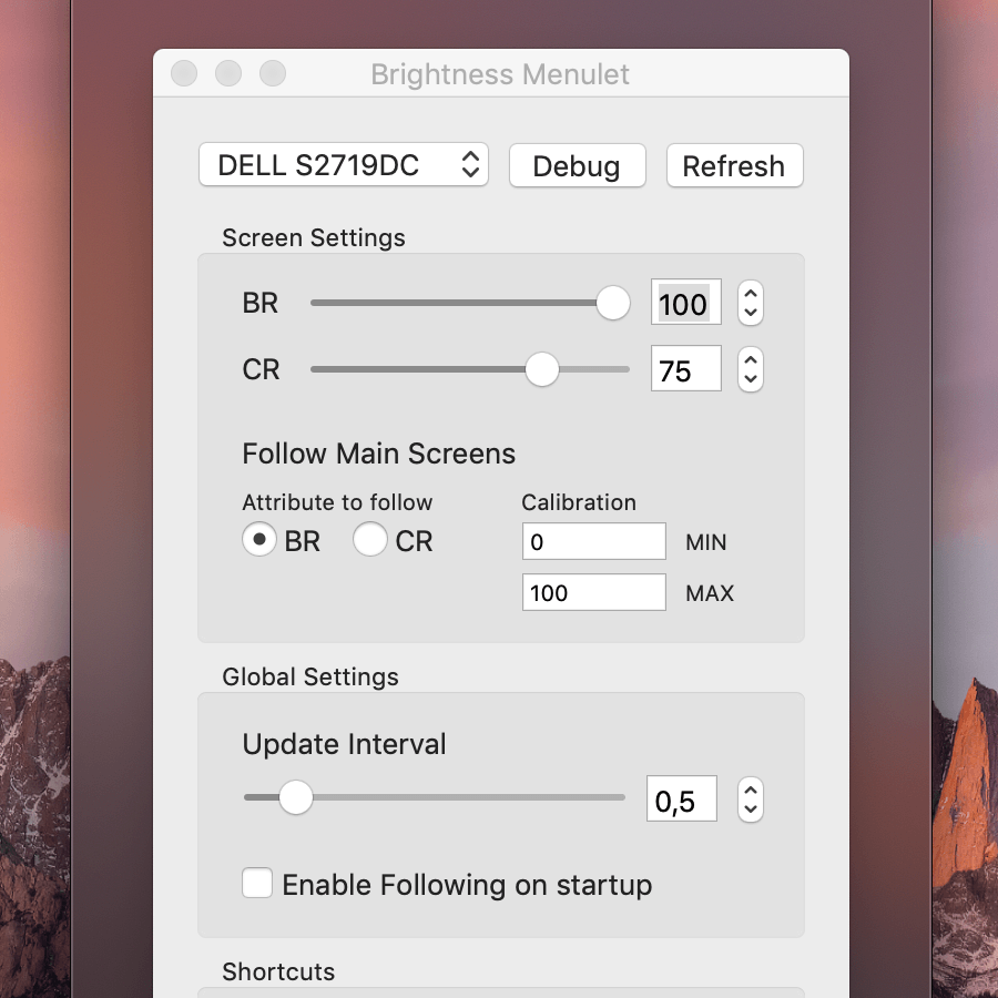 adjust brightness mac monitor