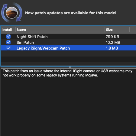 Macos mojave patcher tool for unsupported macs data