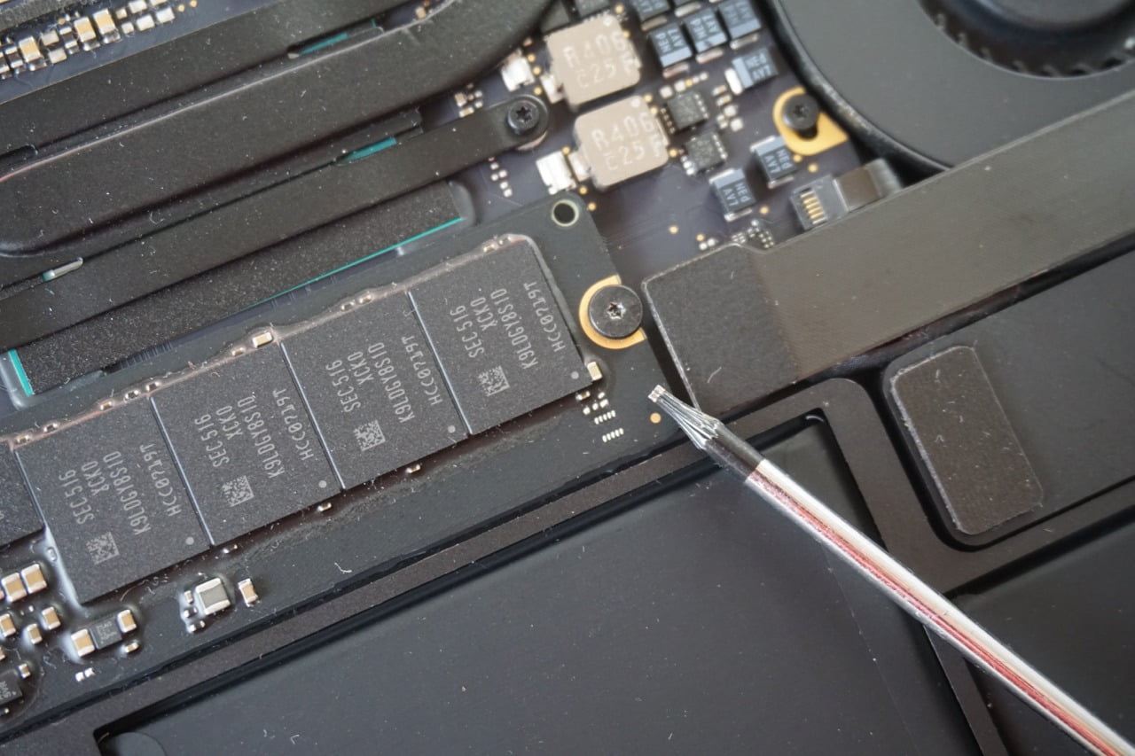macbook air ssd replacement cost