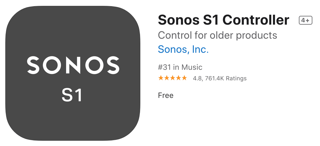 sonos s1 app download