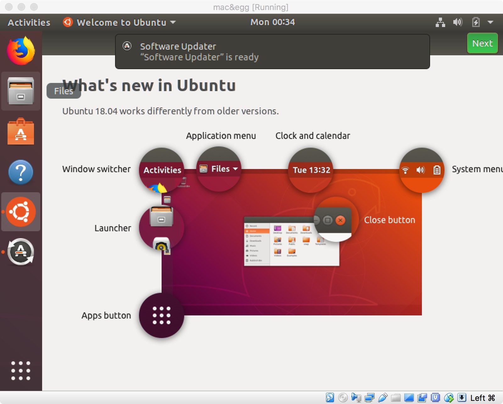 how to run ubuntu on a mac